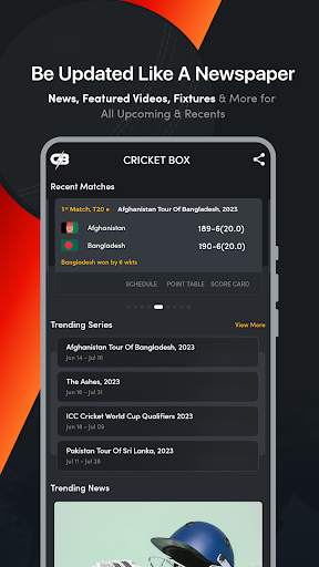Cricket Box Fastest Live Line screenshot 2