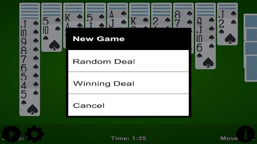 Spider Cards Game screenshot 2