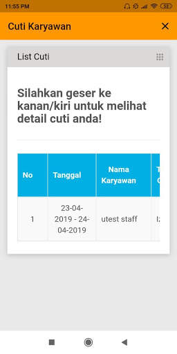 SAESAR PRATAMA HRIS screenshot 6