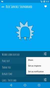 Rick Sanchez Soundboard screenshot 2