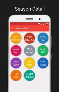 Cricket League History screenshot 2