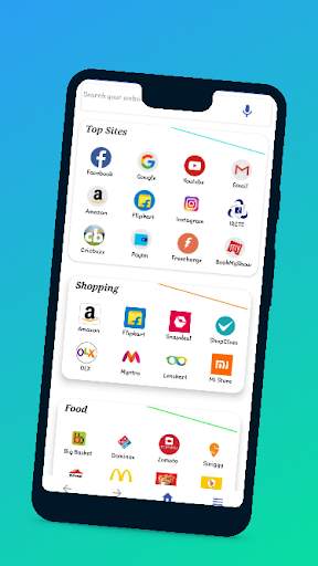 My Indian Browser screenshot 1