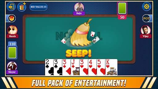 Seep - Offline Card Games screenshot 1