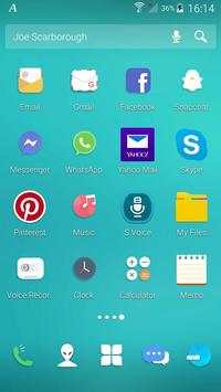 New One Theme- ABC launcher screenshot 3