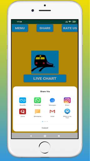 Rail Chart-IRCTC Vacant Seats screenshot 3