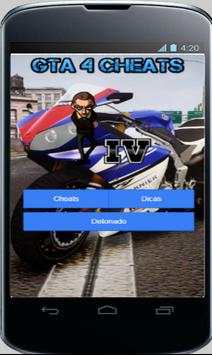 Cheats para Gta 4 screenshot 1