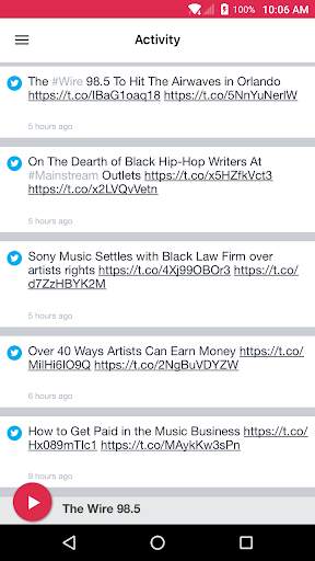 The Wire 98.5 screenshot 2