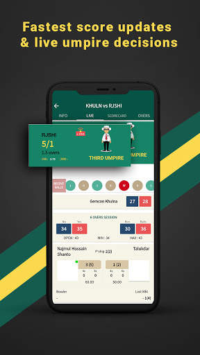 Cricket Bold 11 : Live Line & Score screenshot 3