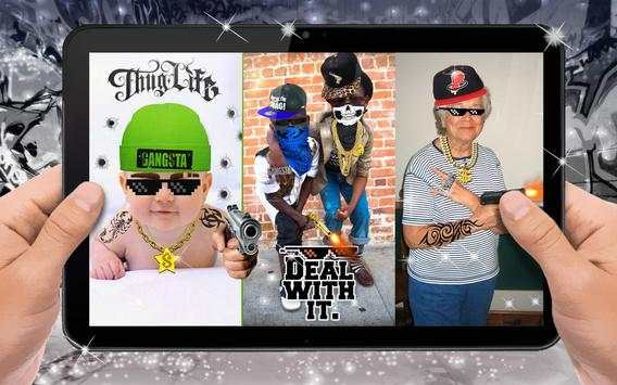 Gangster Stickers Pic Editing screenshot 7