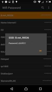 WiFi Password (root) screenshot 2