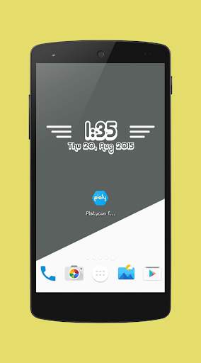 Platy UI Widget for zooper screenshot 2
