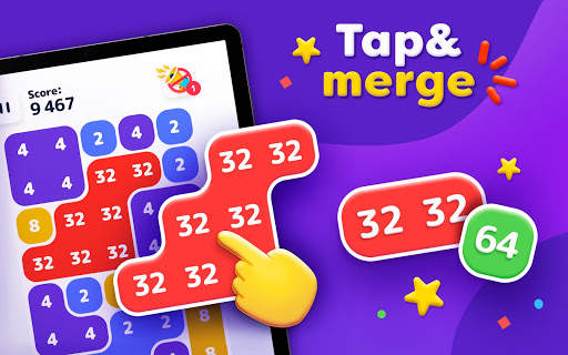 LAVA - 2048 number merge game screenshot 5
