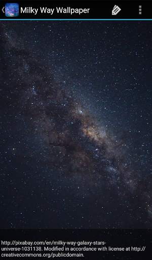 Milky Way Wallpaper screenshot 7