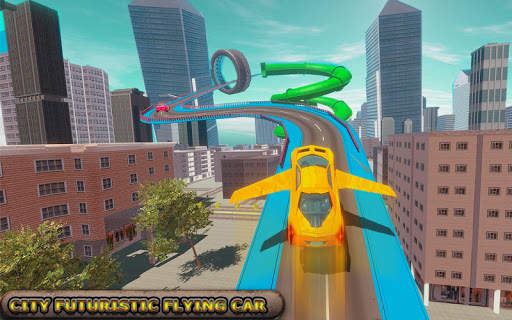 Flying Car Derby Crash Stunts & Car Racing screenshot 3