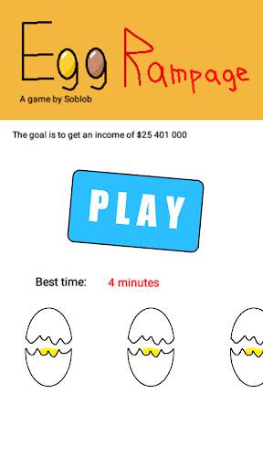 Egg Rampage - Tap Money Clicker Game screenshot 1