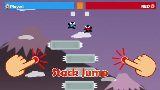 Jumping Ninja Party 2 Player Games screenshot 6
