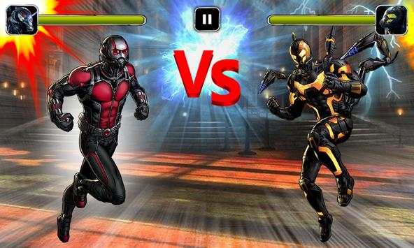 Ant Superhero Micro Battle - Street Fighting Games screenshot 3