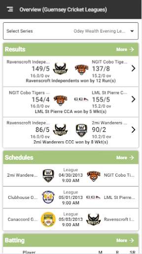Guernsey Cricket Board screenshot 3