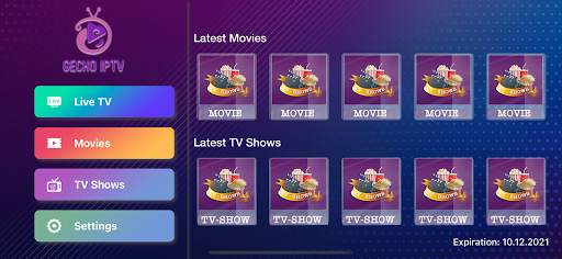IPTV Gecko Player screenshot 6