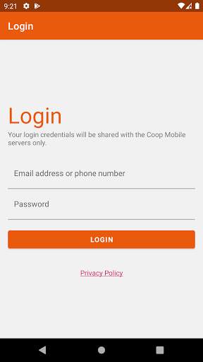 Coop Mobile Prepaid (Inofficial Balance Status) screenshot 1