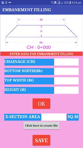 Easy Earthwork Calculator скриншот 7