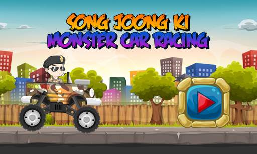 Song Joong Ki Games - Monster Car Racing screenshot 1