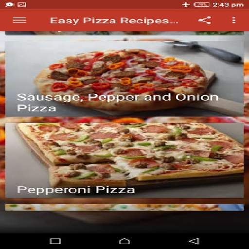 Easy Pizza Recipes(Offline) screenshot 2