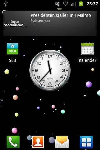 Space Travel Live Wallpaper screenshot 1