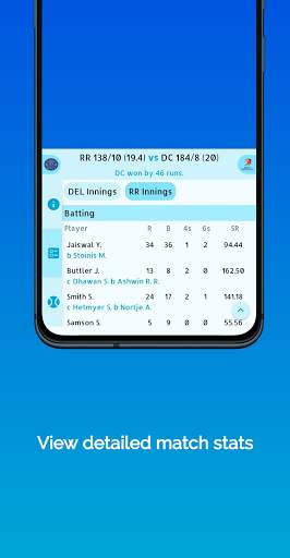 TypeScore: Live IPL cricket score on keyboard screenshot 2