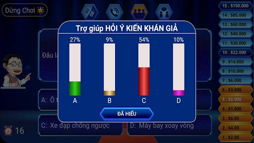 Triệu Phú Là Ai : Giáo Sư Xoay screenshot 3