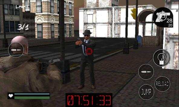 Crime Hitman Mafia Assassin 3D screenshot 6