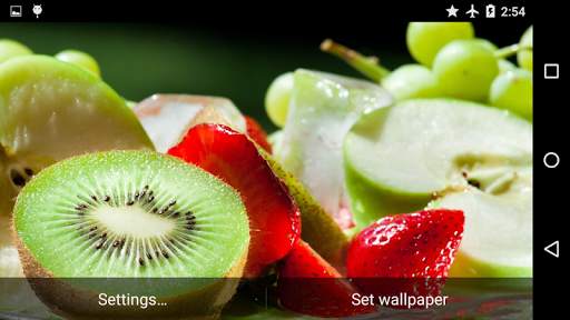 Juicy Fruits Live Wallpaper screenshot 7