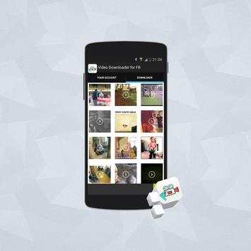 Video Downloader For FB скриншот 2