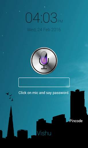 Voice Lock Screen screenshot 3