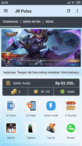 JR Pulsa screenshot 2
