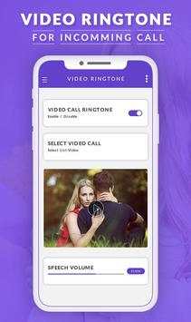 Video Ringtone For Incoming Call 6 تصوير الشاشة