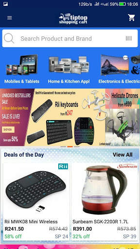 Tiptop Shopping Cart: South Africa's Online Store screenshot 3