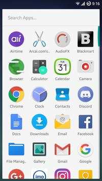 Pro Launcher S8 Theme Edge screenshot 3