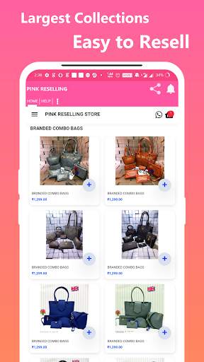 Pink : Reselling App, Work From Home, Earn Money स्क्रीनशॉट 6