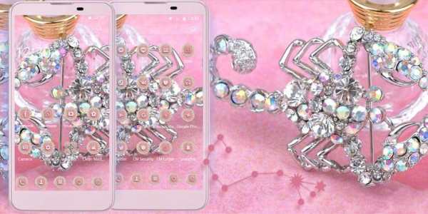 Theme Scorpio Girl screenshot 3