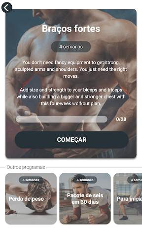 Treino em Casa para Homens screenshot 3