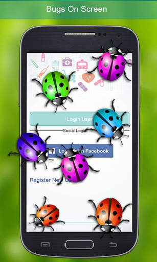 Bugs On Screen Live Wallpaper screenshot 3