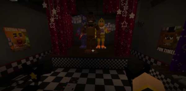 Freddy Fazbear Mod Minecraft screenshot 1
