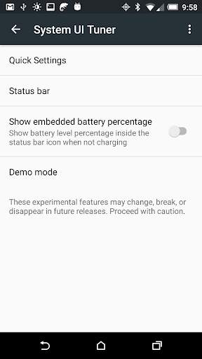UI Tuner Enable [root] screenshot 1