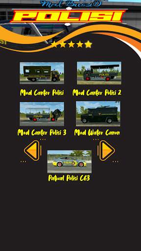 Mod Bussid Polisi Lengkap screenshot 3