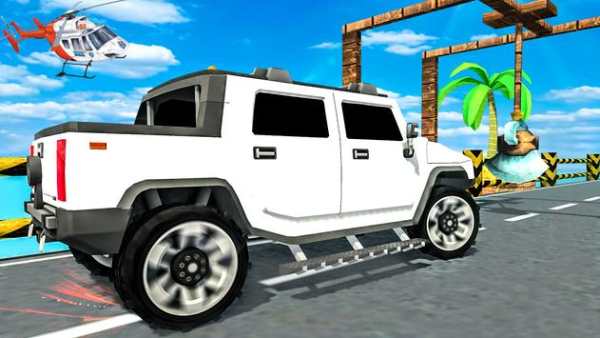 Real Prado Driving Deadly Car Stunts screenshot 2