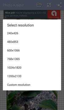 Photo Resizer - Pictures resizer screenshot 4