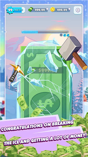 Tap Money: Crush Ice Cube screenshot 3