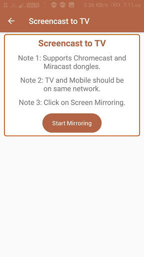Screen Cast (Mobile to TV/PC mirroring) 2 تصوير الشاشة