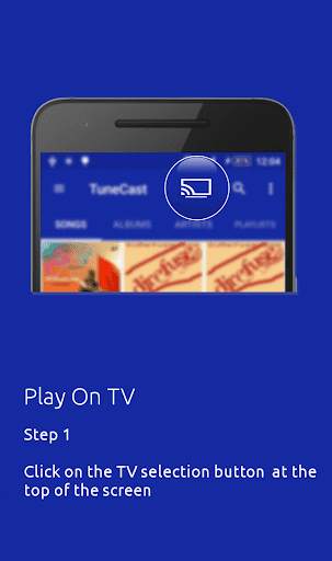 TuneCast DLNA Music Samsung TV screenshot 2